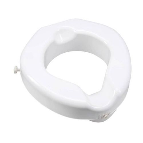 Medline Locking Elevated Toilet Seat with Microban