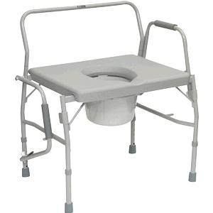 Bariatric Drop Arm Commode