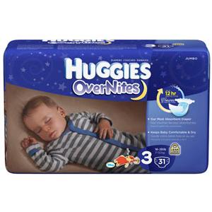 Huggies® Overnite Diaper Step 3, 16 to 28 lb