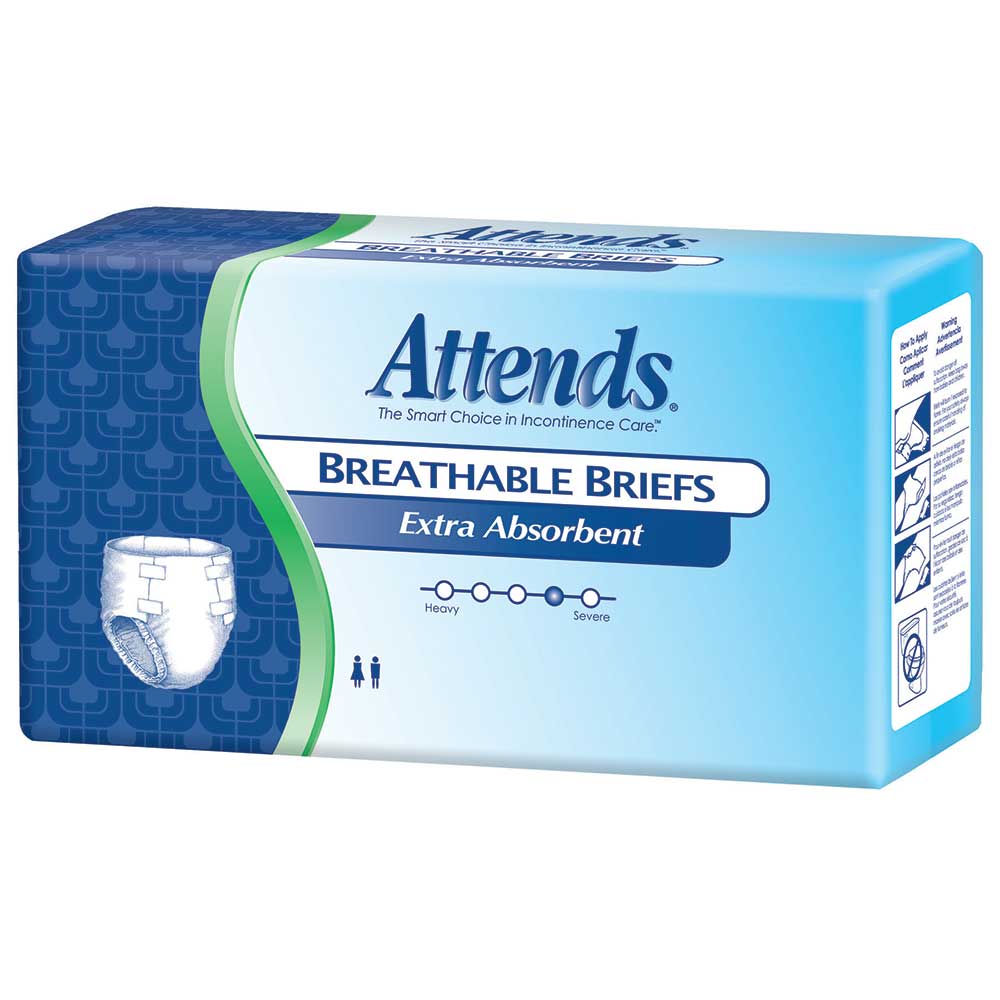 Attends Breathable Briefs - Attends Healthcare