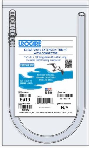 Urocare® Clear Vinyl Drainage & Extension Tubing