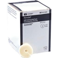 AMD Antimicrobial Foam Disc Fenestrated