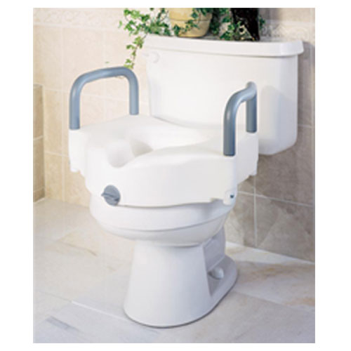 Locking Raised Toilet Seat
