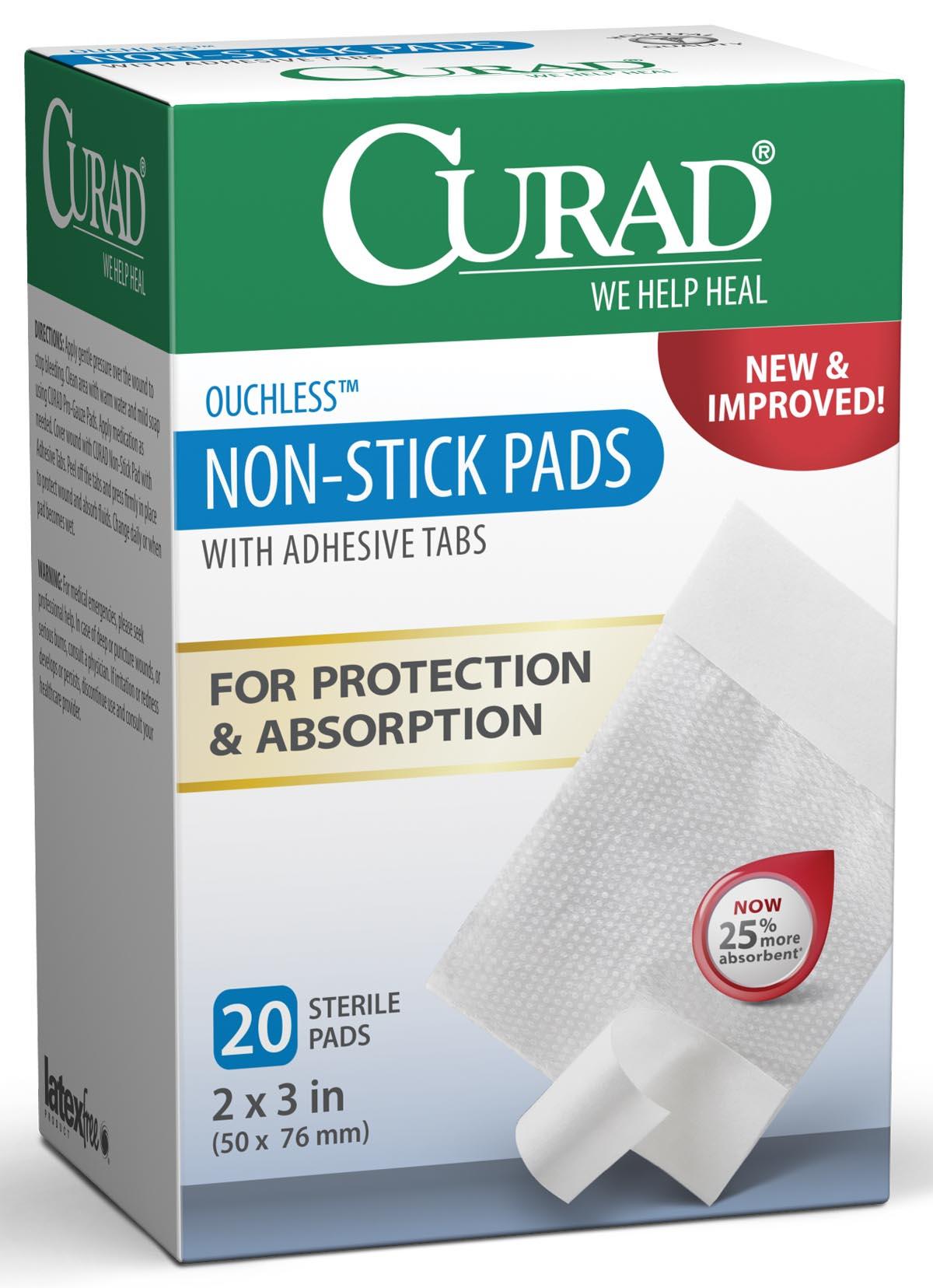 CURAD Sterile Non-Stick Adhesive Pad