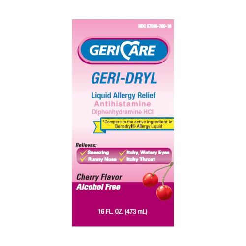 Diphenhydramine Liquid 16 Oz (Benadryl)