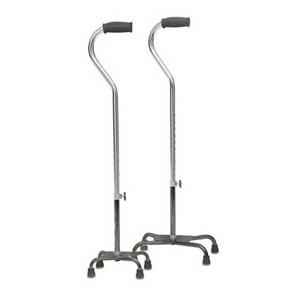 Professional Medical Imports Quad Canes Small Base, 31" to 40" Height Adjustment