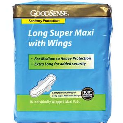 Long Super Maxi Pad With Wings