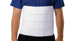 4-Panel Abdominal Binder with Adjustable Velcro 12" Wide 30" - 45"