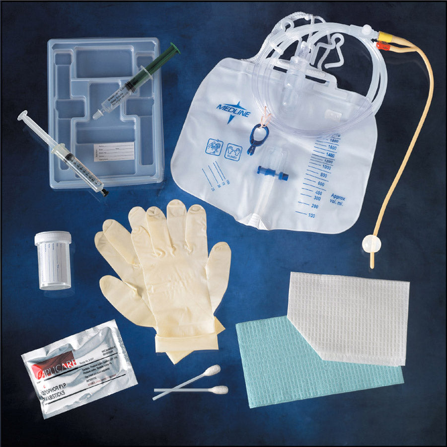 Tray Foley Cath Sil-Elast 18Fr 10Ml B