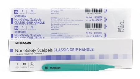 Disposable Scalpel Size 15 Stainless Steel Blade