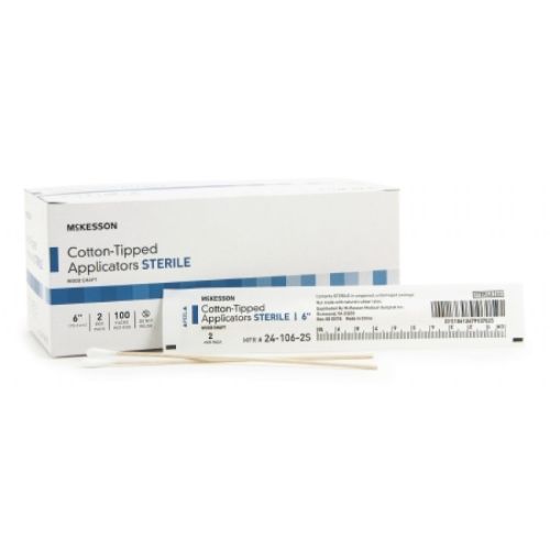 Cotton-Tipped Applicators 6" Sterile