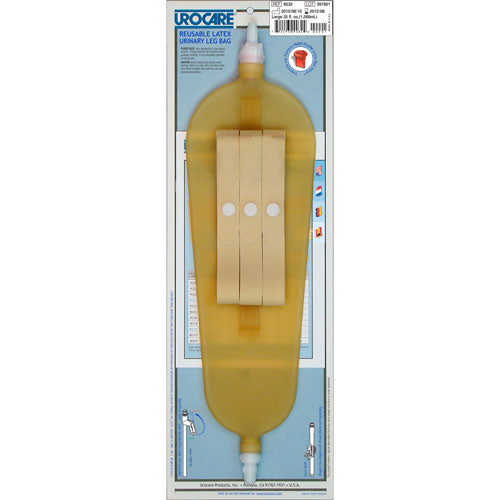 Reusable Urinary Leg Bag with Odor Barrier 18 oz Medium