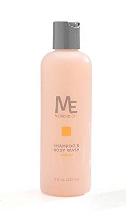 ME MediChoice Apricot Shampoo & Body Wash 4oz, 2PK (PC2802)