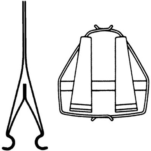 Double Vascular Clamp 25mm