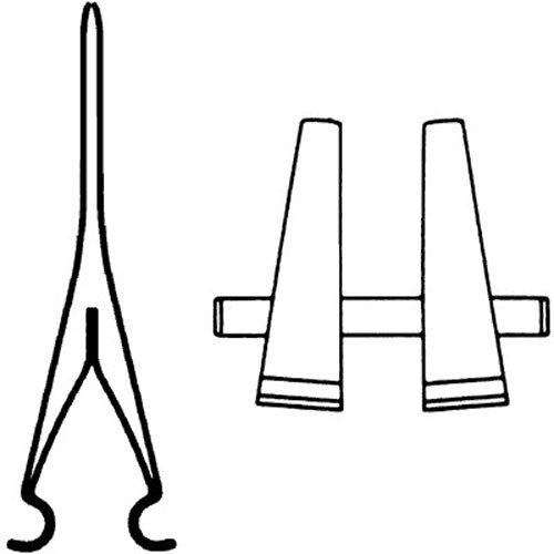 Double Vascular Clamp 8mm - 98-7550