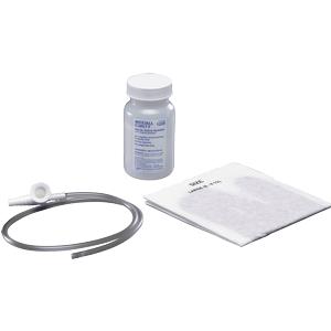 Graduated Suction Catheter Tray with Chimney Valve 14Fr, Sterile Saline