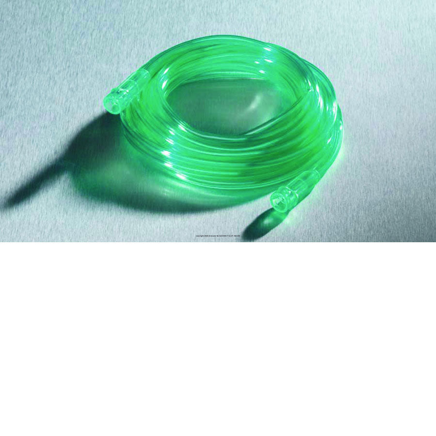 Green Oxygen Supply Tubing