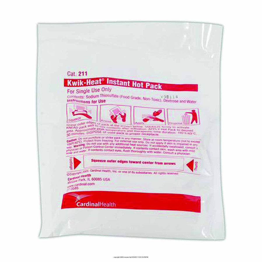 Kwik-Heat® Single-Use Instant Hot Pack