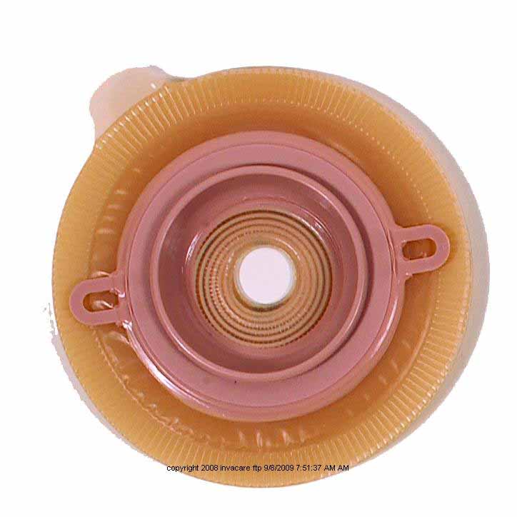 Assura® Convex Standard Wear Skin Barrier Flange with Belt Tabs