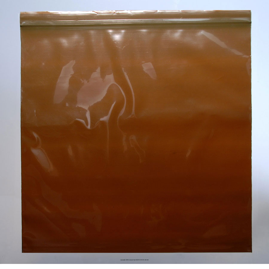 Zipper Lock Bag 3MIL Amber