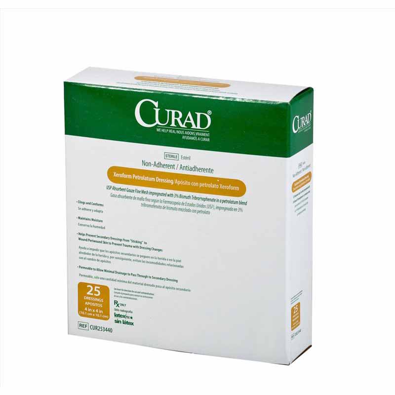 Medline Curad Sterile Xeroform Gauze (CUR253440Z)