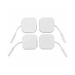 Large 4 x 6 Butterfly White Foam Electrodes