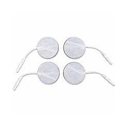 Elite Silver White Cloth Silver Electrode, 2" Round