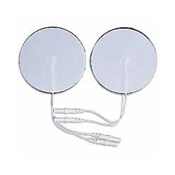 Elite Silver White Cloth Silver Electrode, 3" Round