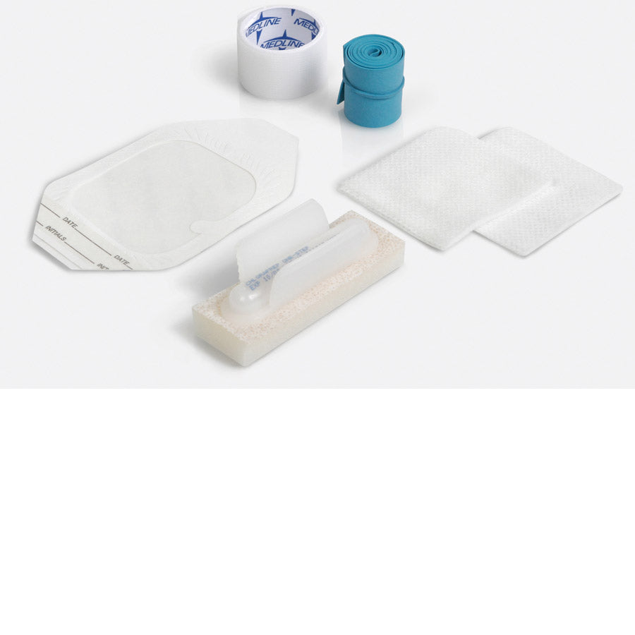 Kit Iv Start Transparent Dressing Gloves Latex free