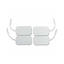 Large 4 x 6 Butterfly White Foam Electrodes