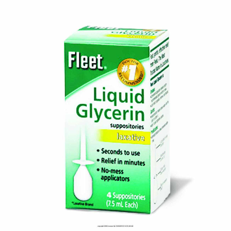 Fleet Liquid Glycerin Suppositories