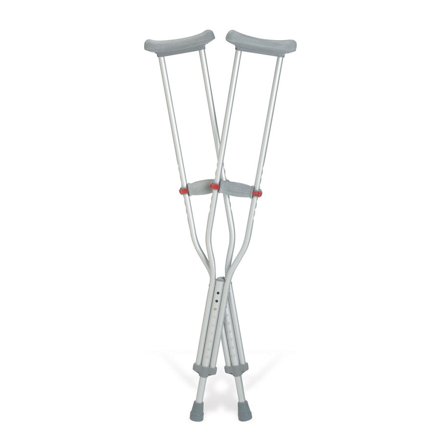 Crutch Red-Dot Tall Adult Pair