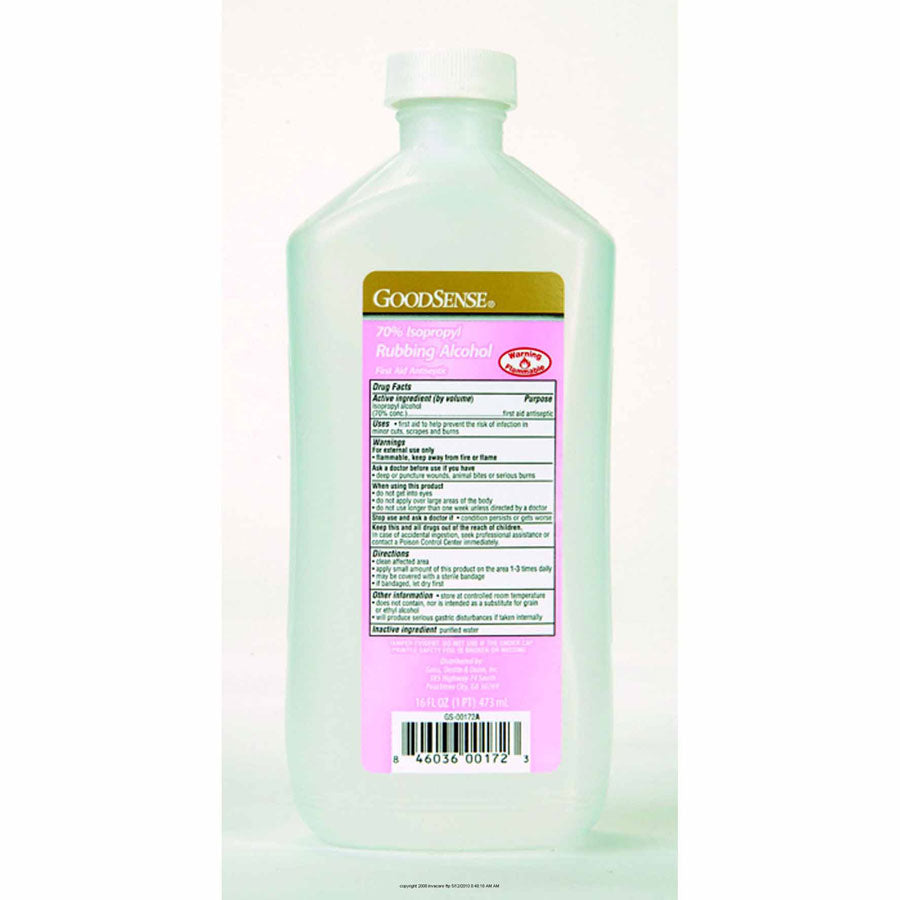 Good Sense® 70% Isopropyl Rubbing Alcohol