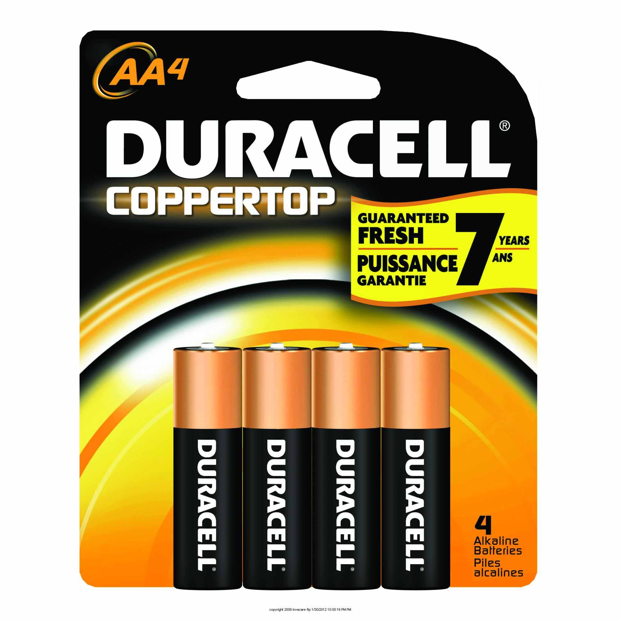 Duracell® Coppertop Batteries