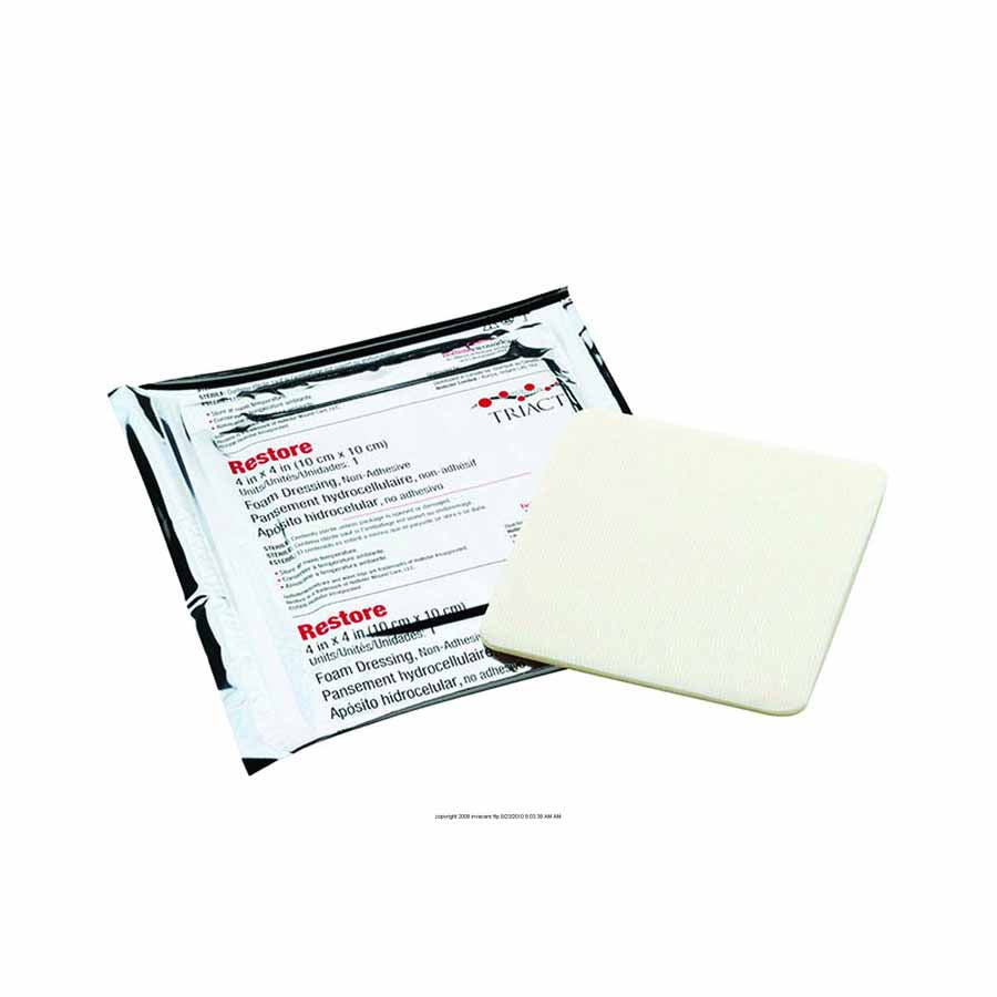 Restore® Non-Adhesive Foam Dressing with TRIACT® Technology