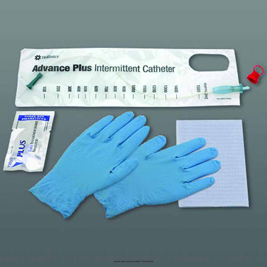 Advance Plus Intermittent Catheter Kit - Coude Tip