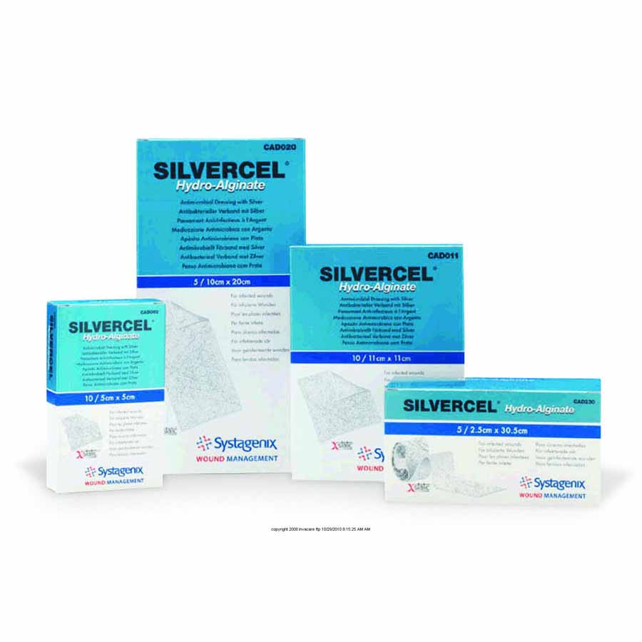 silver alginate dressing wound care SILVERCEL Antimicrobial Alginate Dressing