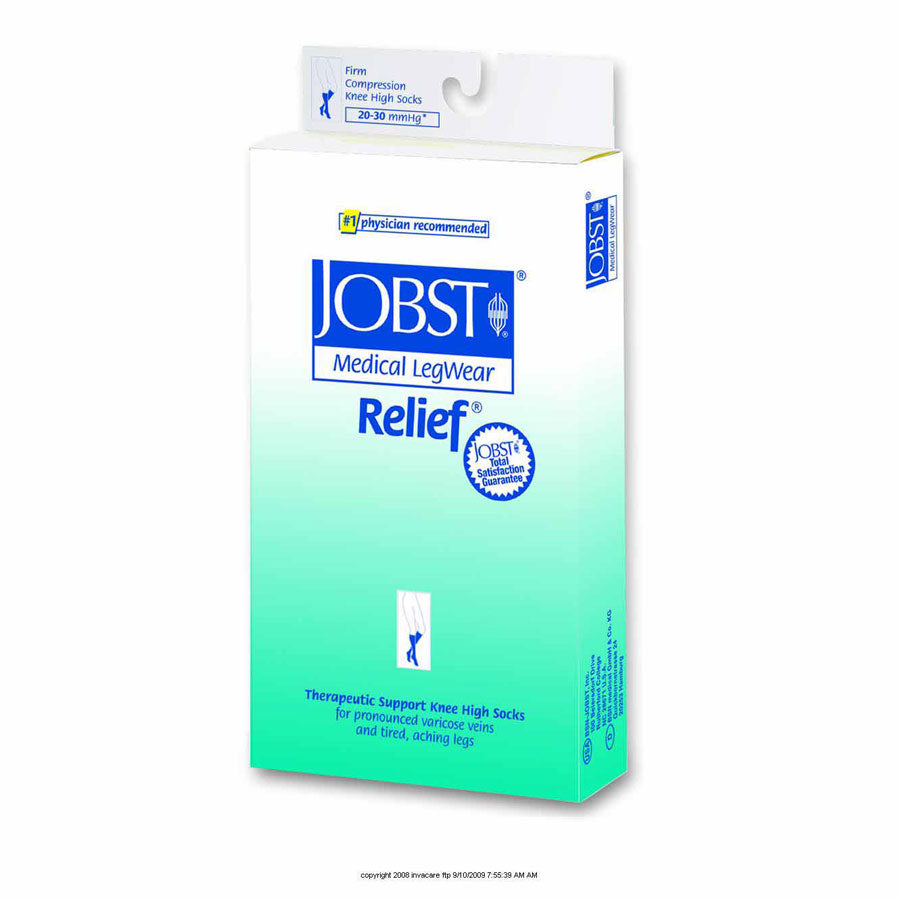 Relief® Therapeutic Knee High Support Stockings, 20 - 30 mmHg