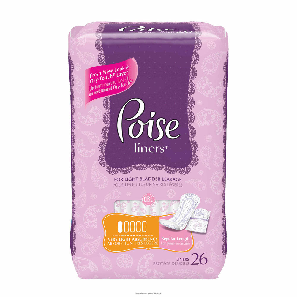 Poise® Pantiliner Very Light Absorbency