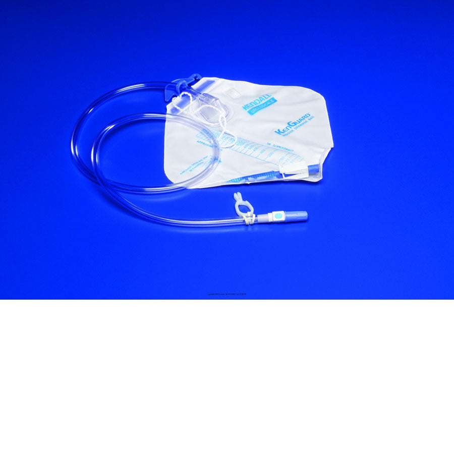 Urinary Drain Bag Kenguard™ Anti-Reflux Valve 2000 mL Vinyl