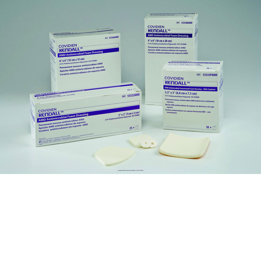 Kendall™ AMD Antimicrobial Foam Dressings