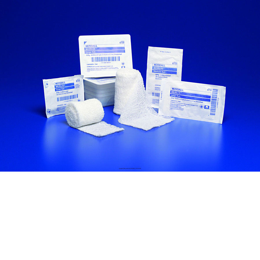 Covidien KERLIX Gauze Bandage Rolls, Sterile, 4 1/2 Covidien KERLIX Gauze Bandage Rolls, Sterile, 4 1/2