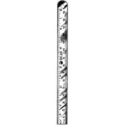 Steel Ruler 12" - 06-2861