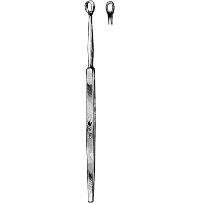Fox Dermal Curette Oval 3mm - 06-4133