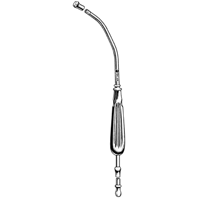 Yankauer Suction Tube Standard Size Stainless Steel - 07-1805