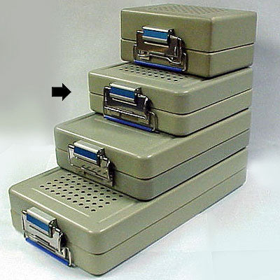 SklarTite Sterilization Container 12" Wide x 12" Long x 6" High - 10-1222