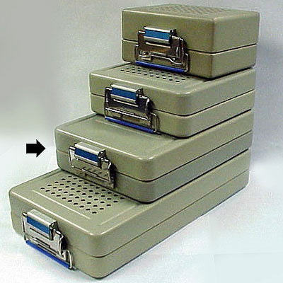 SklarTite Sterilization Container 12" Wide x 17" Long x 4" High - 10-1226