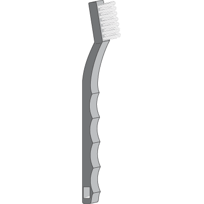 Instrument Cleaning Brush Stainless Steel Bristles - 10-1652