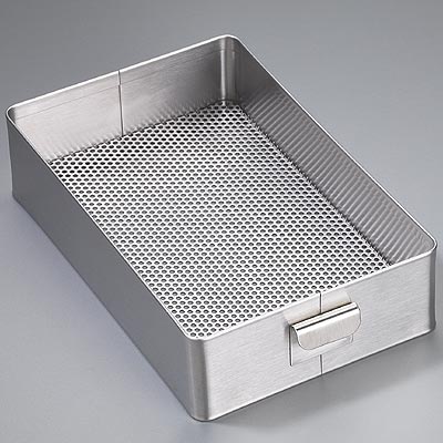 Flash Sterilizing Tray 10" x 6 1-2" x 2" - 10-1711