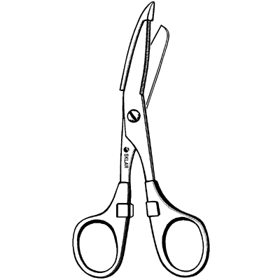 Nurse's Bandage Scissors 5 1-2" - 11-1496